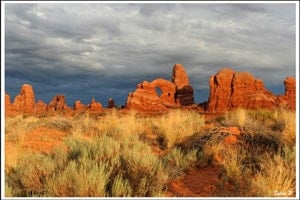 arche-dans-désert-du-Moab-voyage-famille-ouest-américain