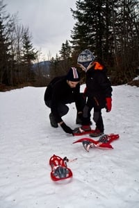 raquette-à-neige-avec-enfant-vercors-alpes