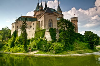 voyage-famille-enfant-château-de-Bojnice-Slovaquie