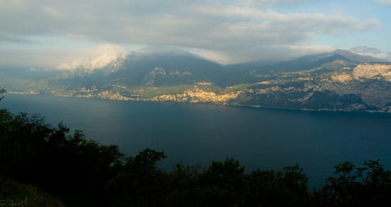 lac de garde en Italie
