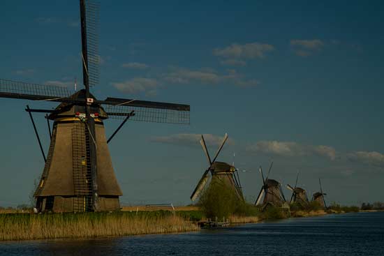moulins-kinderdjik-hollande