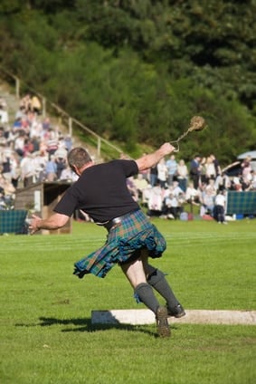 Highland Games écossais