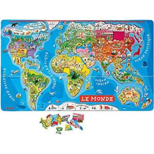Mappemonde pour enfant: globes, cartes, puzzles