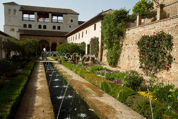 jardins du generalife alhambra grenade