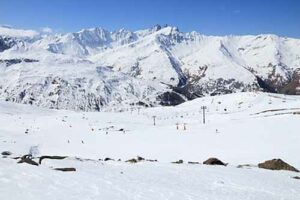 station ski en famille valloire alpes en hiver