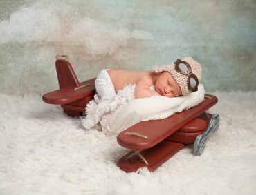 avion-et-bébé