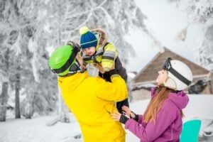 station de ski avec garderie pour bébé