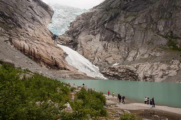 randonnée--Norvège-glacier-Bodalsbreen