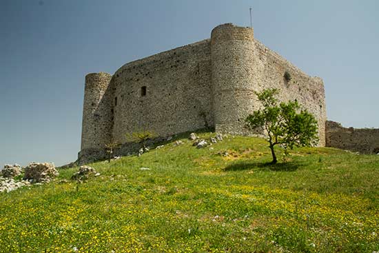 Grèce-en-famille-Chateau-de-Chlémoutsi
